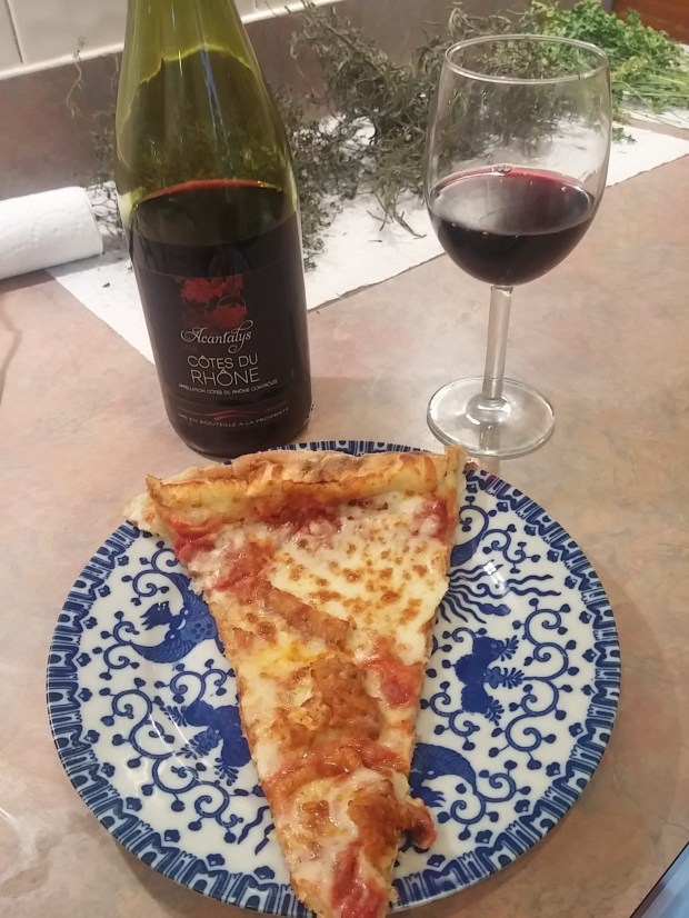 RhoneWithPizza