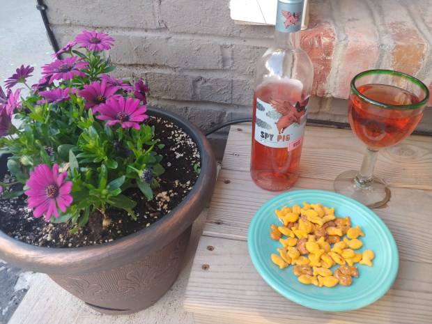 SpyPigRoseWine&amp;FoodDisplay
