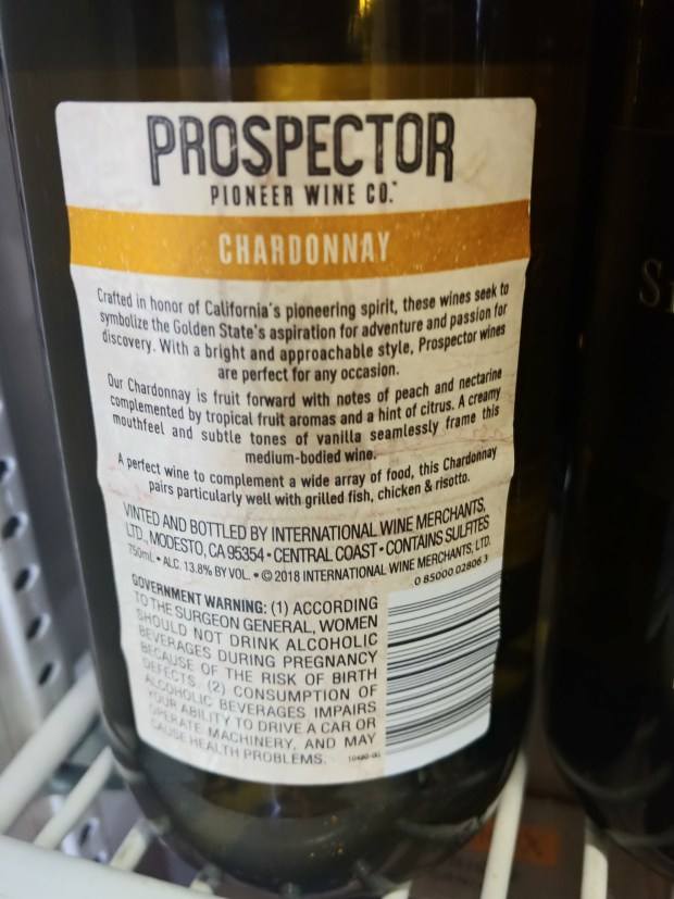 ProspectorChardonnayInfo